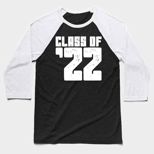 Class of 2022 Baseball T-Shirt by colorsplash